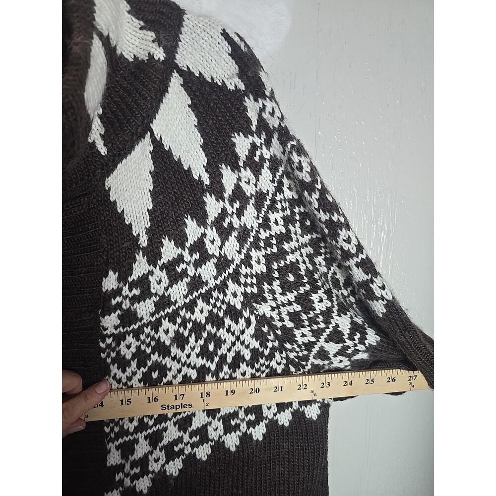 Motto Plus Cardigan Sweater Wool Blend Womens 2X Grandpa Soft Cozy Winter - Picture 6 of 9